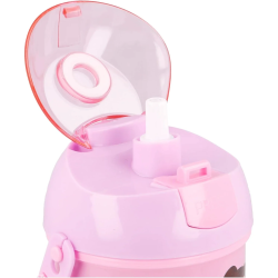 BORRACCIA CON TAPPO A PULSANTE PRINCIPESSE 450ML - 51269