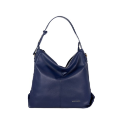 Borsa Pierre Cardin modello sacca morbida - navy