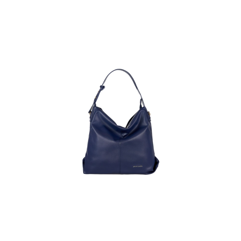 Borsa Pierre Cardin modello sacca morbida - navy