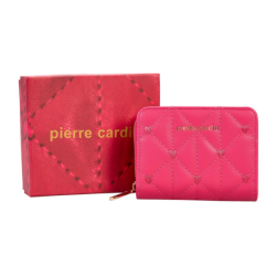 Portafoglio Pierre Cardin modello piccolo per mini bag - fucsia